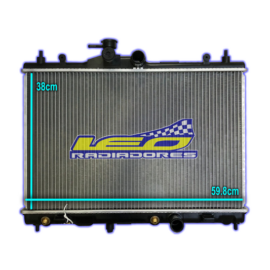 RADIADOR NISSAN TIIDA 1.8N 3 y 4 PUERTAS-BLUEBIRD AUTOMATICO