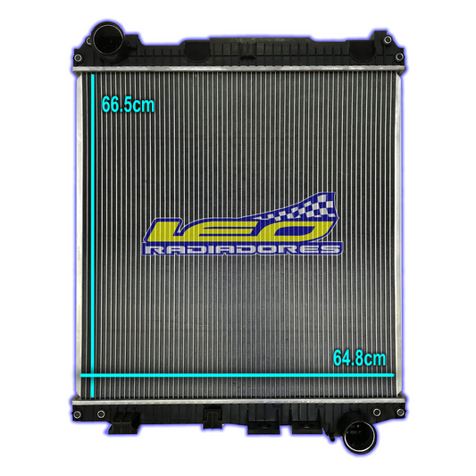 RADIADOR MERCEDES BENZ OMNIBUS OH CAM1620/1215/1314/1315/1318 sin lateral