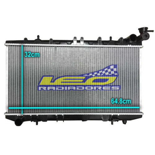 RADIADOR NISSAN SENTRA B13 DIESEL 1.7 JAPON -B14DIESEL y NAFTA CON y SIN AA-WAG1.6N Diametro caño 35mm