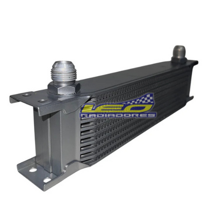 RADIADOR ACEITE Y CAJA AUTOMATICO COMPETICION 10 FILAS ROSCA AN10