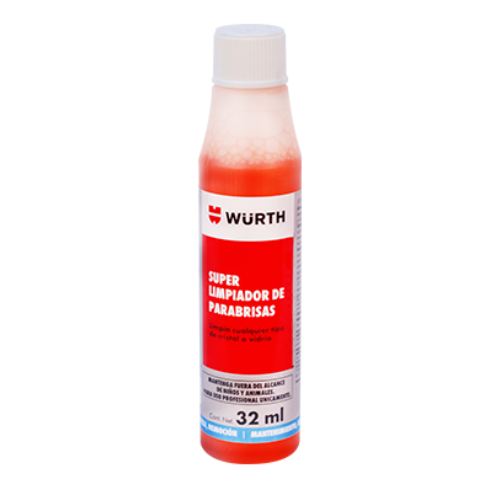 LIMPIADOR RAPIDO PARABRISAS NARANJA CONCENTRADO 32ML WURTH