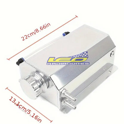 DEPOSITO DE AGUA RACING ALUMINIO CON TAPON 2 LTS