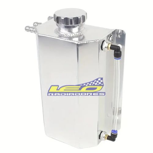 DEPOSITO DE AGUA RACING ALUMINIO CON TAPON 2 LTS