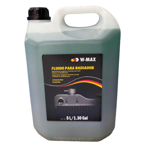 Refrigerante Anticorrosivo Para Radiador Wurth- 5 Litros VERDE