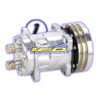 COMPRESOR PALA CASE 580/SANDEN SD7H15SHD 152MM 2A 12V OREJAS R134A U4609
