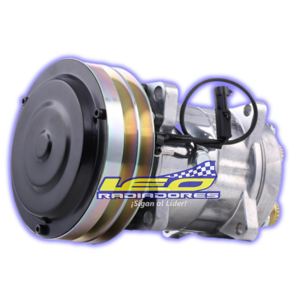 COMPRESOR PALA CASE 580/SANDEN SD7H15SHD 152MM 2A 12V OREJAS R134A U4609
