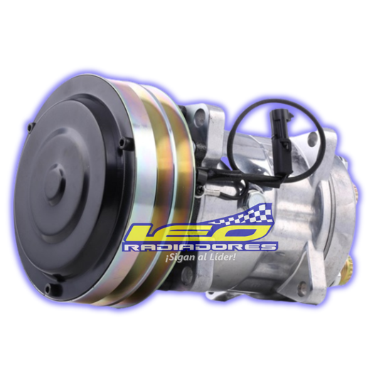 COMPRESOR PALA CASE 580/SANDEN SD7H15SHD 152MM 2A 12V OREJAS R134A U4609
