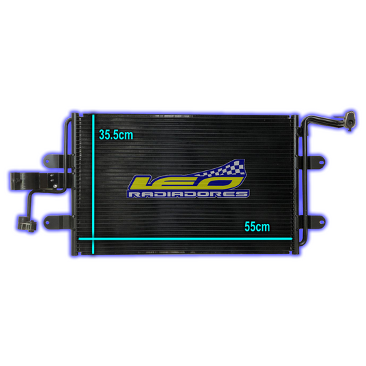 CONDENSADOR VOLKSWAGEN NEW BETTLE/POLO/GOLF IV 1.6-MK4/BORA 1.8T-1.9TDi/AUDI A3