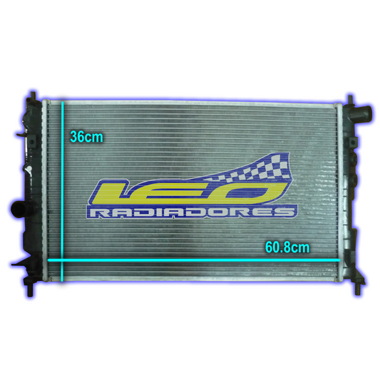 RADIADOR CHEVROLET VECTRA C/2 BULBOS 1.6I 16V- 2.0 - 2.2N