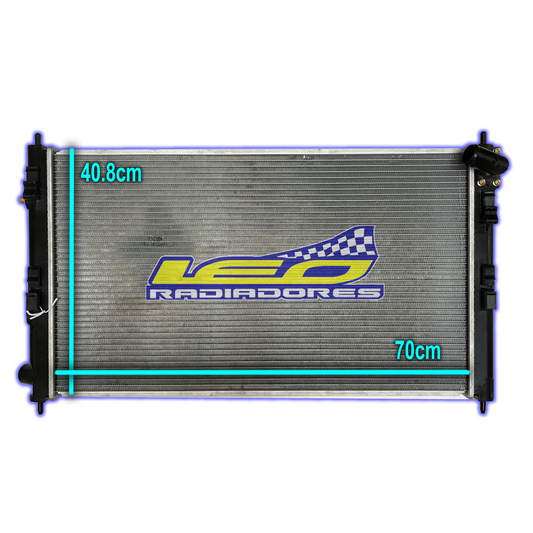 RADIADOR MITSUBISHI LANCER GLS-GLX 2.0 EVO V-10-OUTLANDER GLS 2.0/AIRTREK 2.0 N C/AA AUTOMATICO
