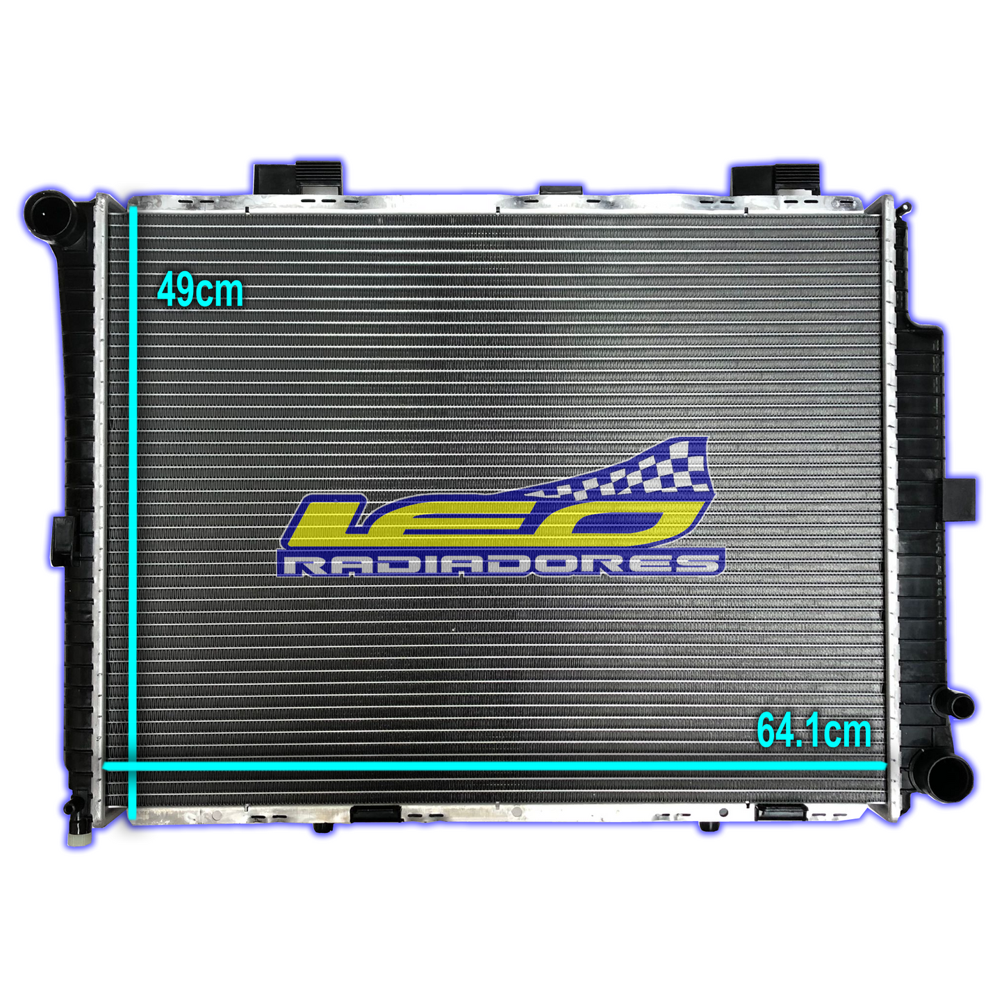 RADIADOR MERCEDES BENZ C210 D/E300 D/E430/E55/E300 TD W210 MANUAL y AUTOMATICO