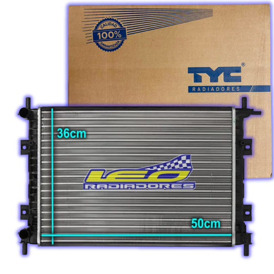 RADIADOR FORD FIESTA/COURRIER 1.6 16V ROCAM/KA 1.0/1.6N-MK2