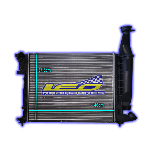 RADIADOR PEUGEOT 306 1.1/1.4/CIT.BERL/ZX1.1/1.4 Cuello Alto Cono