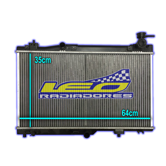 RADIADOR CHERY BEAT 1.3 16V/FACE 1.3 4C/QQ6-613 ACTECO AA