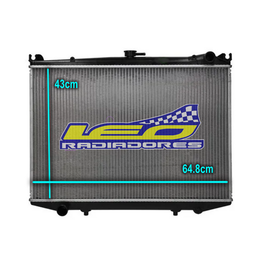 RADIADOR CAMIONETA NISSAN PAITFHINDER 4 X 4 D21 DIESEL Caño CRUZADOS
