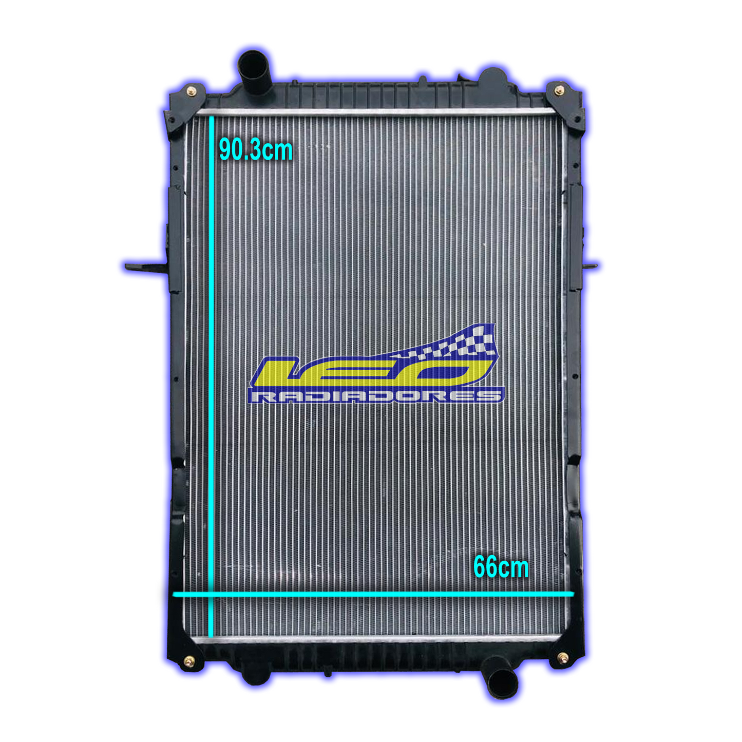 RADIADOR VOLKSWAGEN CAMION CONSTELLATION 19-320/24320 CON LATERALES