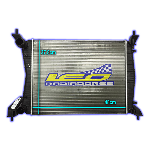 RADIADOR FIAT UNO EVO WAY 1.4/FIORINO/PALI1.4-1.6 8y16V Electro con Tornillo
