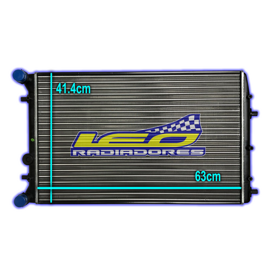RADIADOR VOLKSWAGEN SURAN SDI/POLO/FOX/CADDY 1.6-1.9-2.0/SEAT IBIZA MK Acople