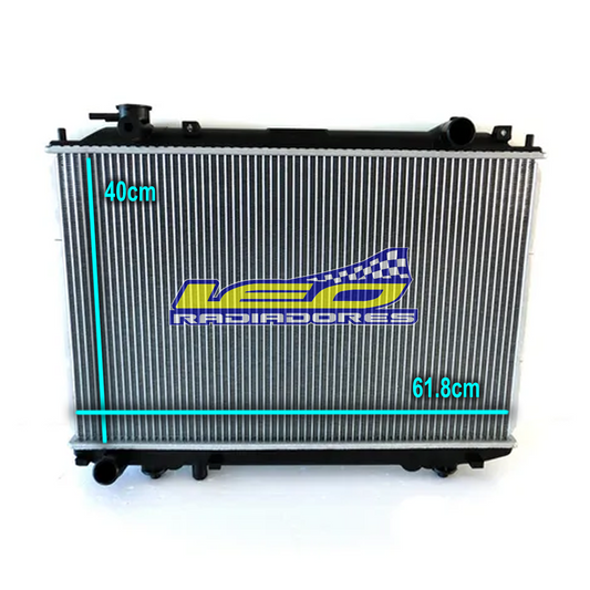 RADIADOR MAZDA CAMIONETA PICK CUP B 2200 DIESEL Caños Cruzado
