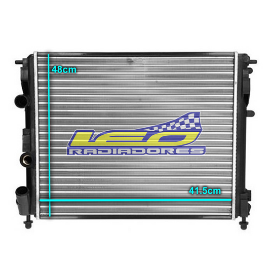 RADIADOR RENAULT CLIO II/SYMBOL/STEPWAY/LOGAN/SANDERO/KANGOO Nafta Cañito
