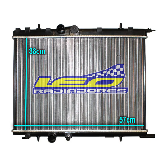 RADIADOR PEUGEOT 206/307 N Y D/CITROEN BERLINGO/XSARA/PART 1.6 M59-2.0I 16V HDIA/A 5 caños