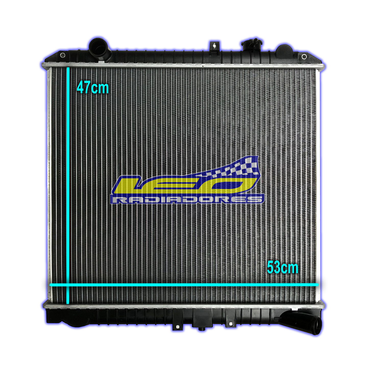 RADIADOR KIA BONGO 2.5 III K2500 ORIGINAL SIN LATERAL