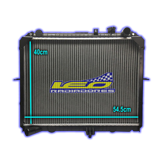 RADIADOR KIA CAMION 2.5/2.7 DIESEL/SAMSUNG 2.7 MOTOR NISSAN ADAPTABLE