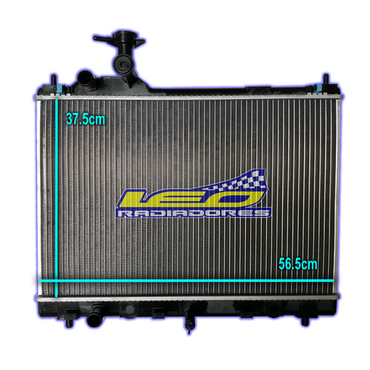 RADIADOR SUZUKI SWIFT 1.2 16V-1.2 GLS HIBRIDO-ERTIGA 1.4-DZIRE 1.2 GL GLX-BALENO anclaje eléctrico