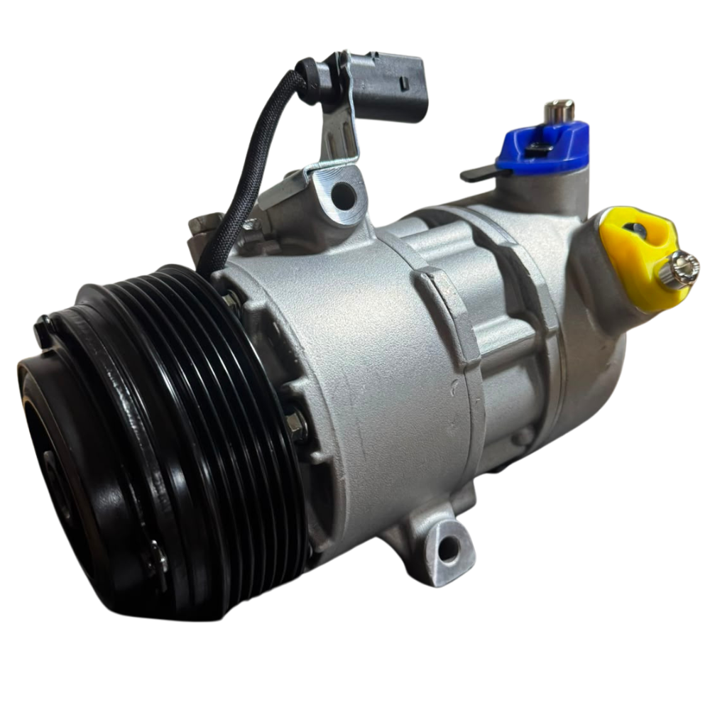 COMPRESOR VOLKSWAGEN GOL 1.6 G5 G6 G7 G8-SURAN CROS 1.6-NEW FOX 1.6-SAVEIRO CROSS 1.6 polea v6
