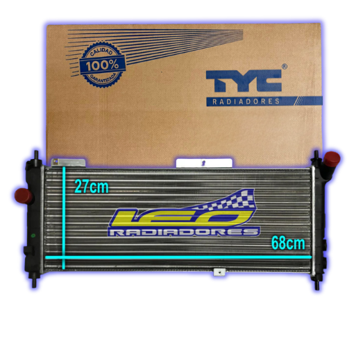 RADIADOR CHEVROLET CORSA 1.4-1.6 CON A/A 94-00/2009 CyS AA S-BULBO