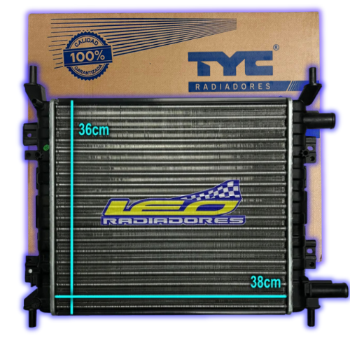 RADIADOR FORD KA 1.0-1.3 N C/AA y S/AA MOTOR ENDURA