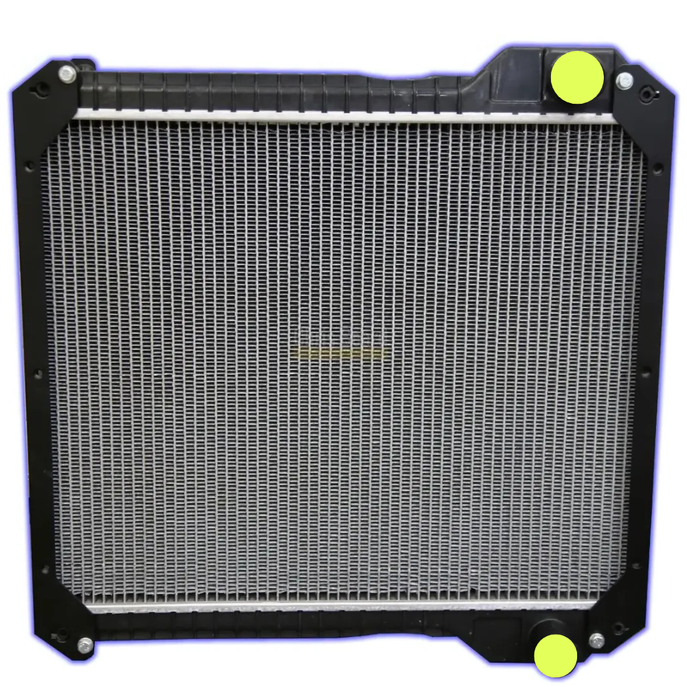 RADIADOR JCB/CASE 3CX MEDIO NF S/LATERALES
