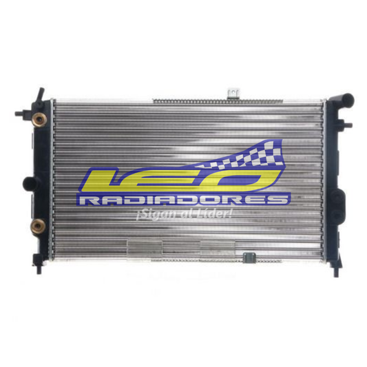 RADIADOR CHEVROLET VECTRA  1.8/2.0 NAFTA AUTOMATICO CON 2 BULBOS