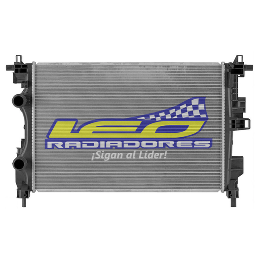 RADIADOR JEEP COMPASS 2.0 16 AT 4X2/COMPASS 2.4 4X4/FIAT TORO 2.4 D CAÑOS ACOPLE